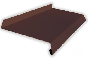 детальное изображение Отлив 0,4х100х2000 полиэст. (глянец) RAL 8017 (шоколадно-коричневый)