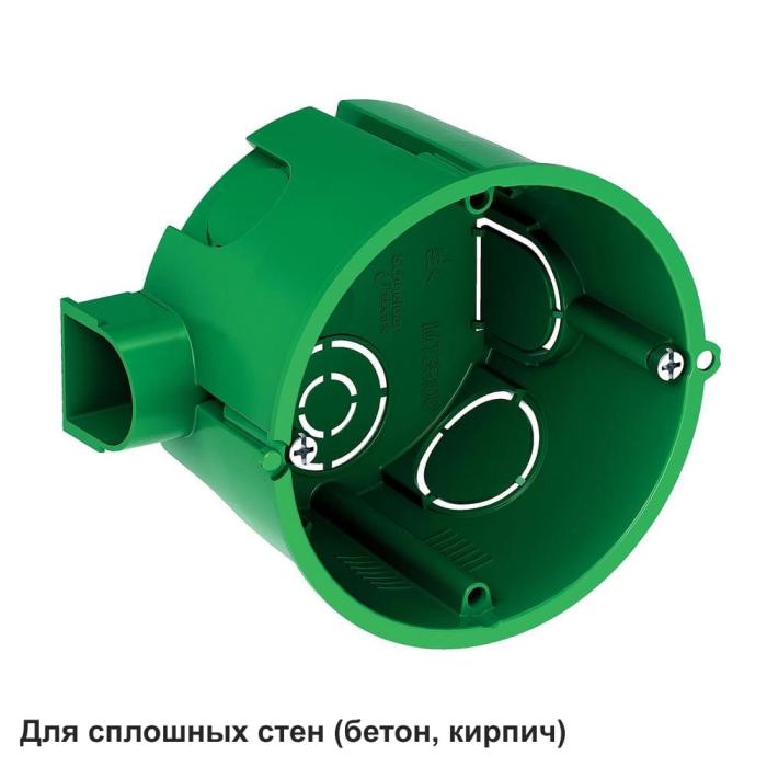 детальное изображение Коробка установочная Systeme Electric внутренняя 65х45 д/сплош. стен IP30 (ИМТ35100)