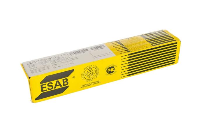детальное изображение Электроды ESAB АНО-21 d2,5 мм 2,5 кг детальное изображение Электроды ESAB АНО-21 d2,5 мм 2,5 кг