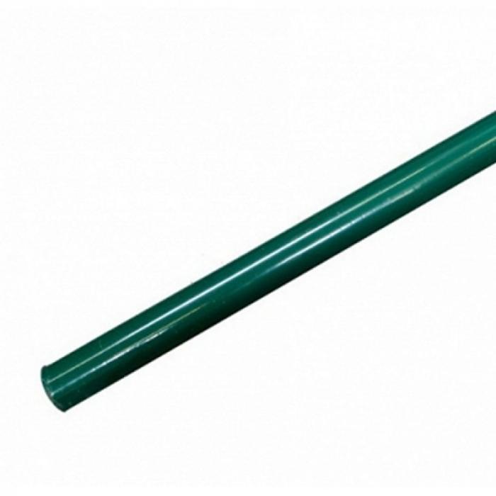 детальное изображение Столб заборный круглый, d=42 мм h=2,3 м (крючки, зелёная краска)