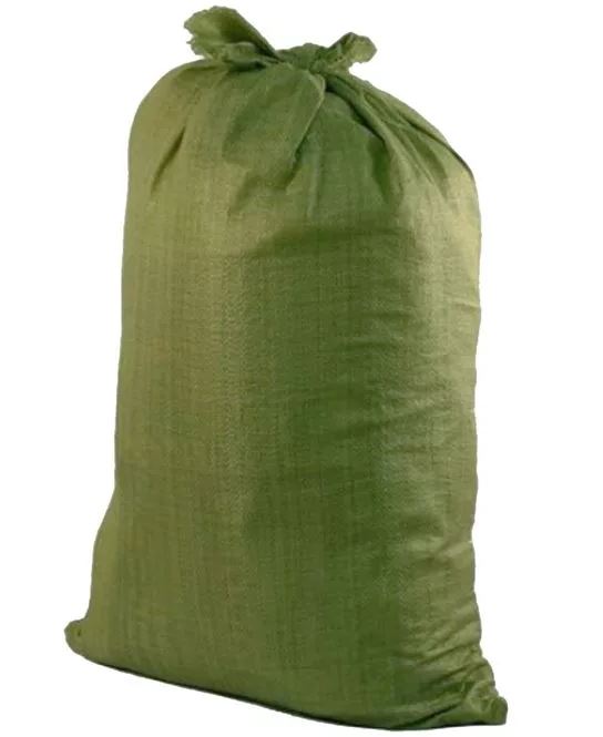 детальное изображение Мешок полипропиленовый зеленый 55х95/105см для мусора
