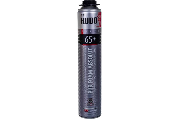детальное изображение Пена монтажная профессиональная летняя PROFF 65+ 1л KUDO детальное изображение Пена монтажная профессиональная летняя PROFF 65+ 1л KUDO