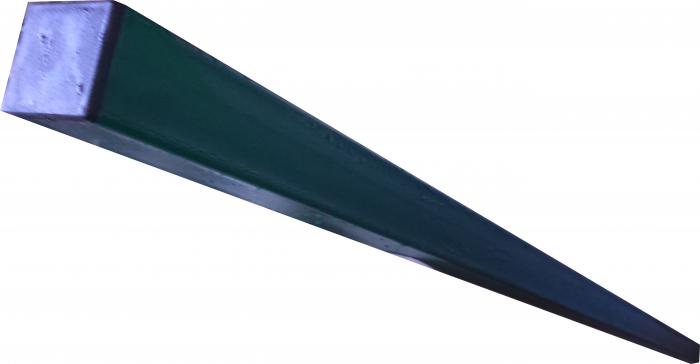 детальное изображение Столб заборный профильный, d=50х50 мм h=3,0 м зелёный