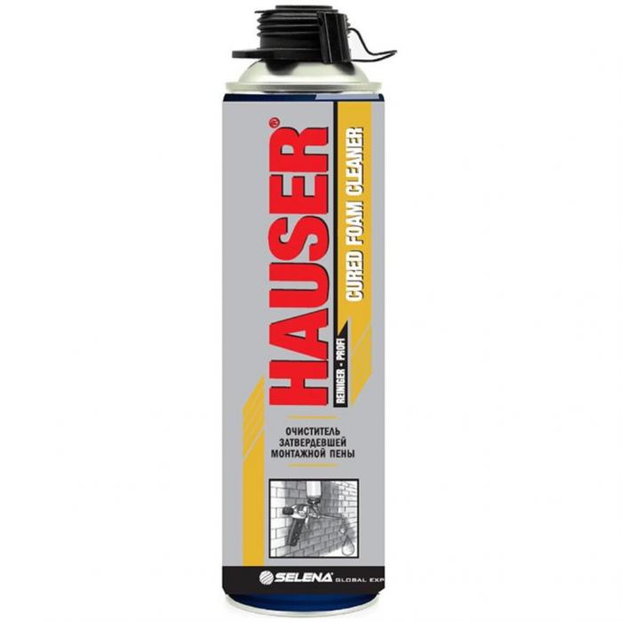 детальное изображение Очиститель "HAUSER"  для затвердевшей полиуретановой пены 420 гр