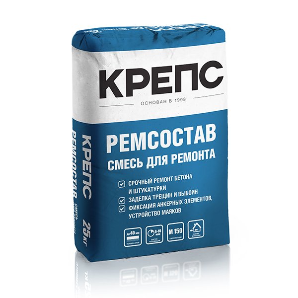 детальное изображение Штукатурка Ремсостав КРЕПС, 25кг детальное изображение Штукатурка Ремсостав КРЕПС, 25кг
