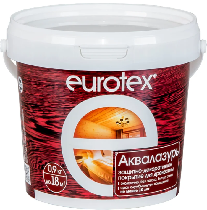 детальное изображение Антисептик EUROTEX декоративный (дуб), 0,9 кг детальное изображение Антисептик EUROTEX декоративный (дуб), 0,9 кг